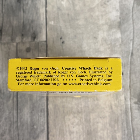 Roger von Oech's Creative Wack Pack (Sealed) - Picture 5 of 8